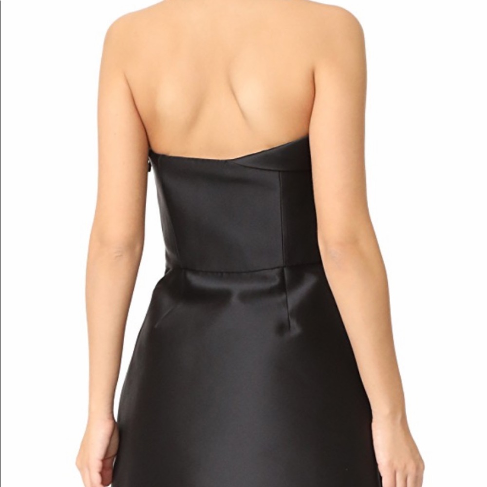 Women HALSTON HERITAGE high/low strapless dress